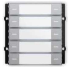Futura Digital - VDT-821/L2x5 / 10 gombos modul